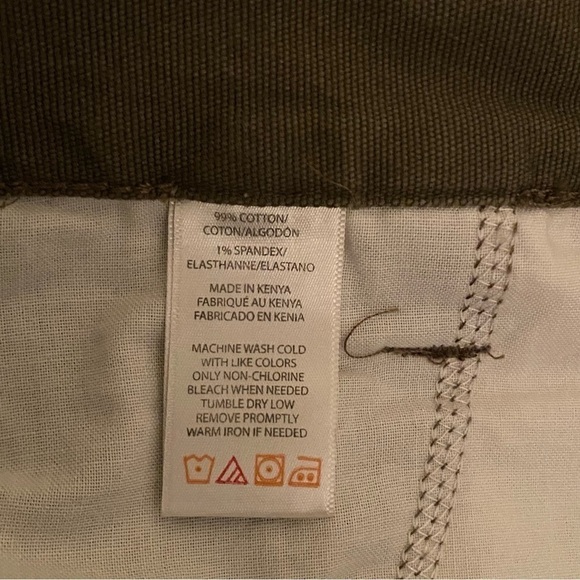 Wolverine Carpenter Shorts Mens 40 Olive Green Casual Bermuda Workwear - Picture 12 of 12